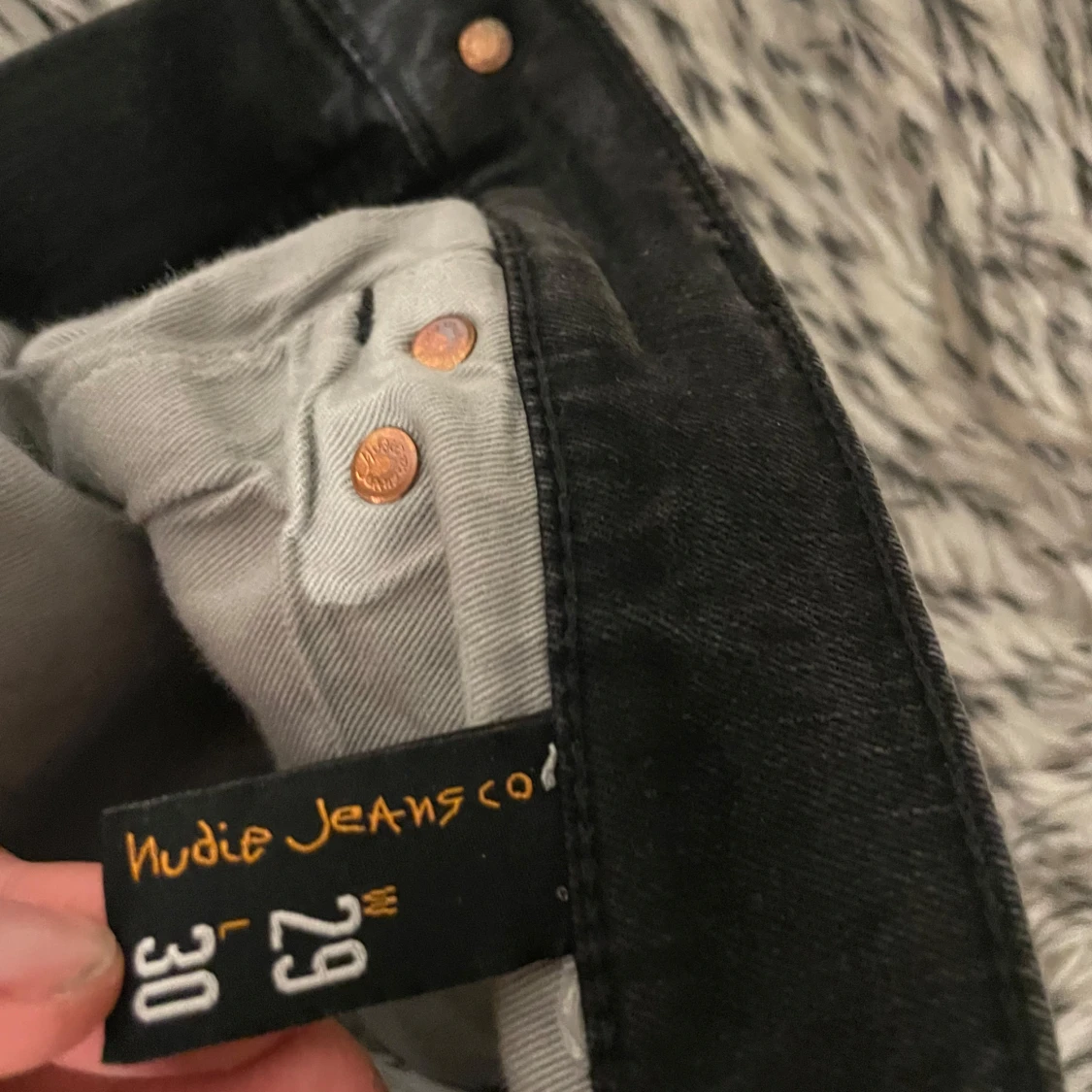 Svarta jeans från Nudie Jeans - 91