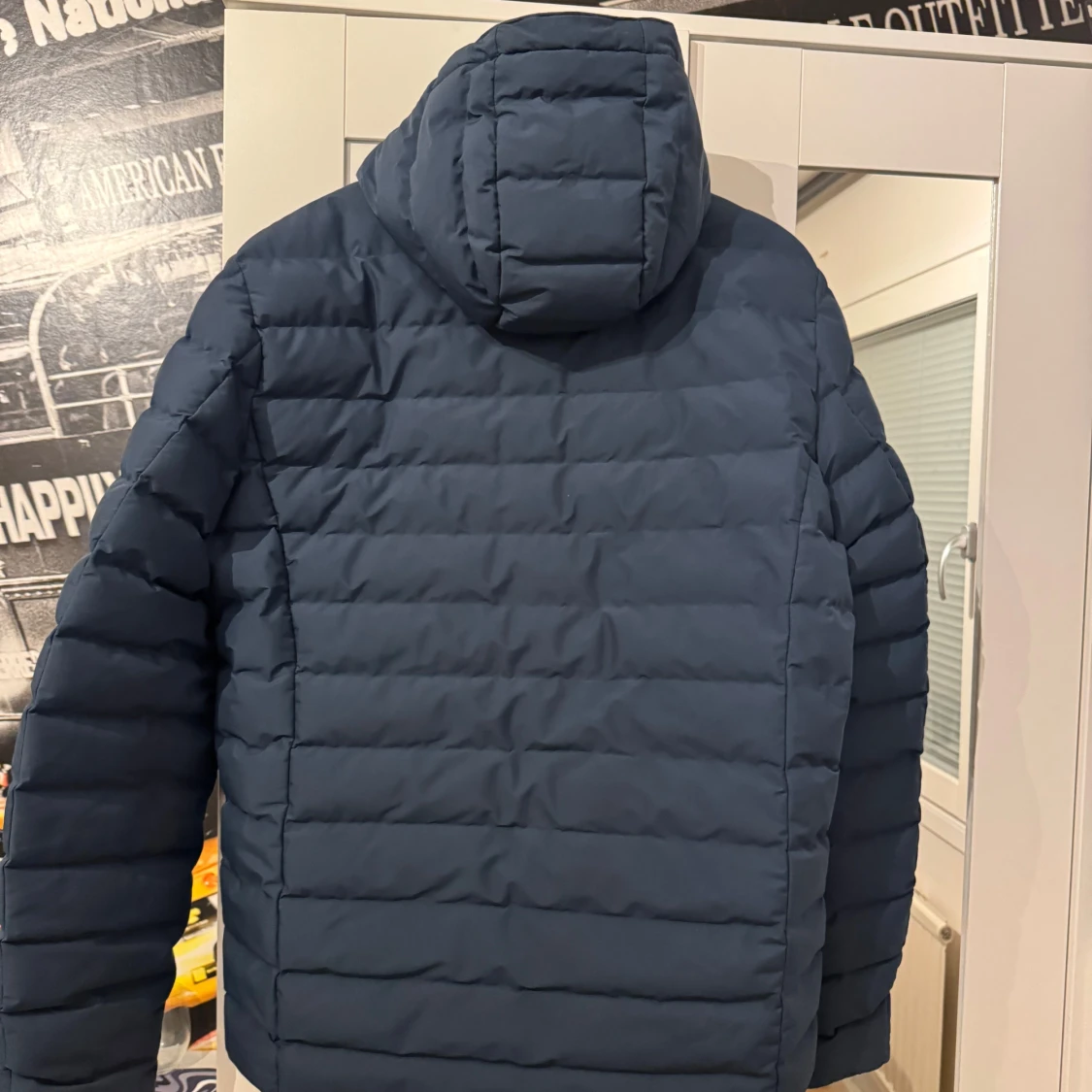 Blå quiltad jacka från Icebound Storlek M - 90