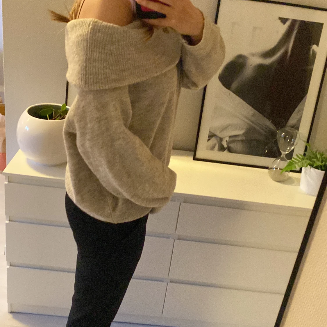 Stickad tröja  - 90