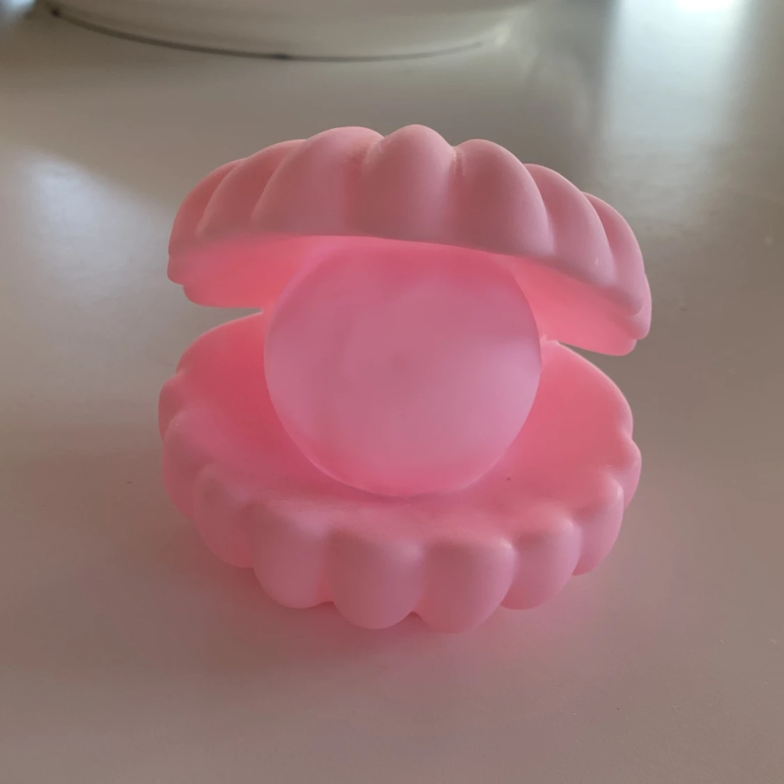 Rosa snäcklampa💕🐚10kr +frakt - 90