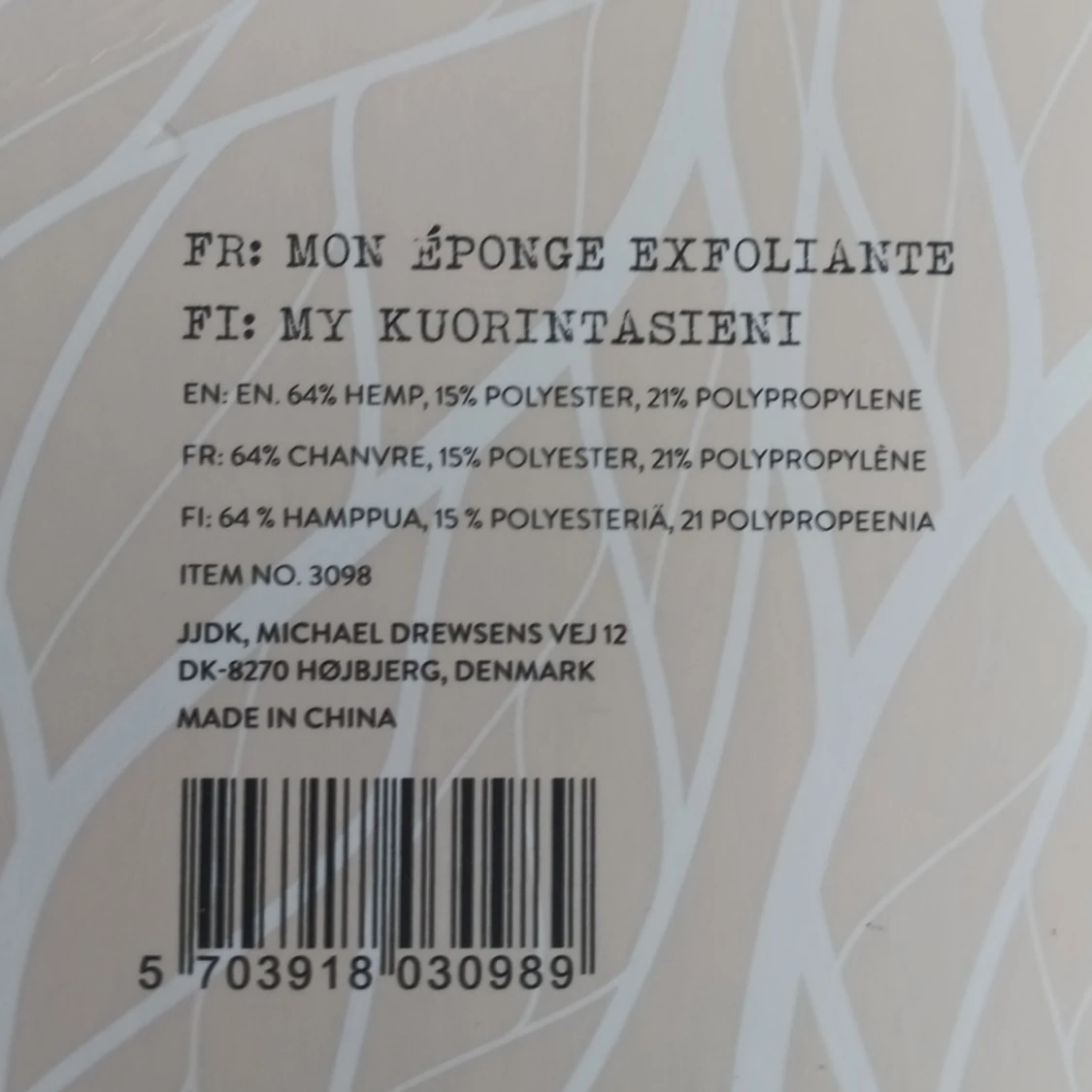 MY Hemp Scrub Sponge - 90