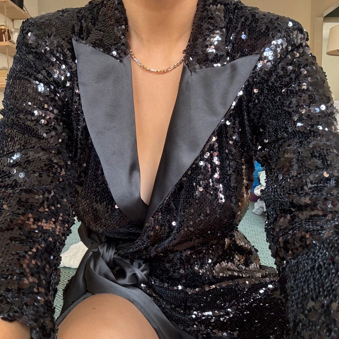 Blazer Sequence dress