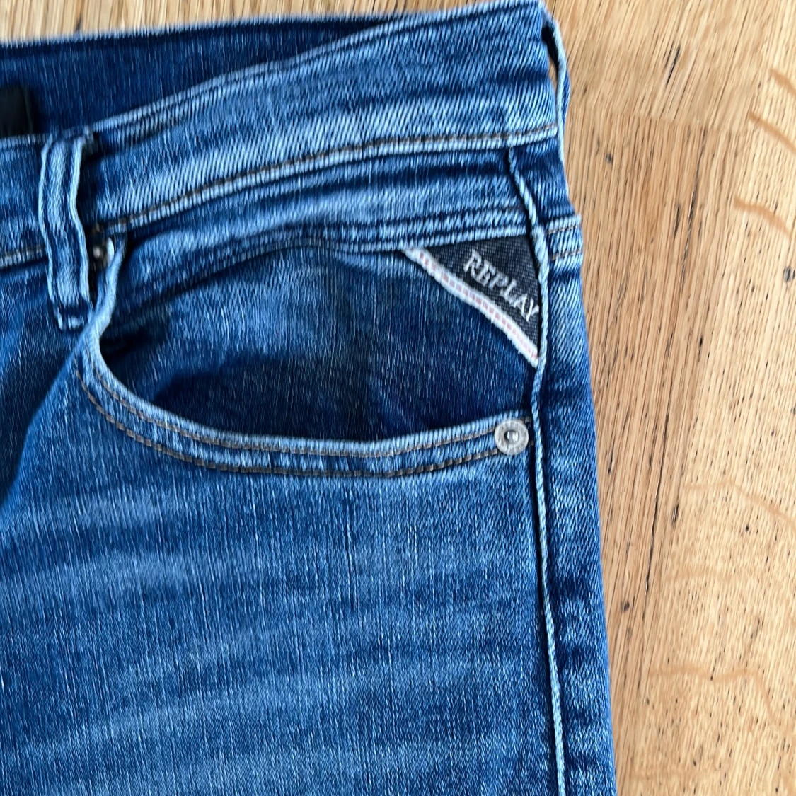 Blå jeans från Replay - 93
