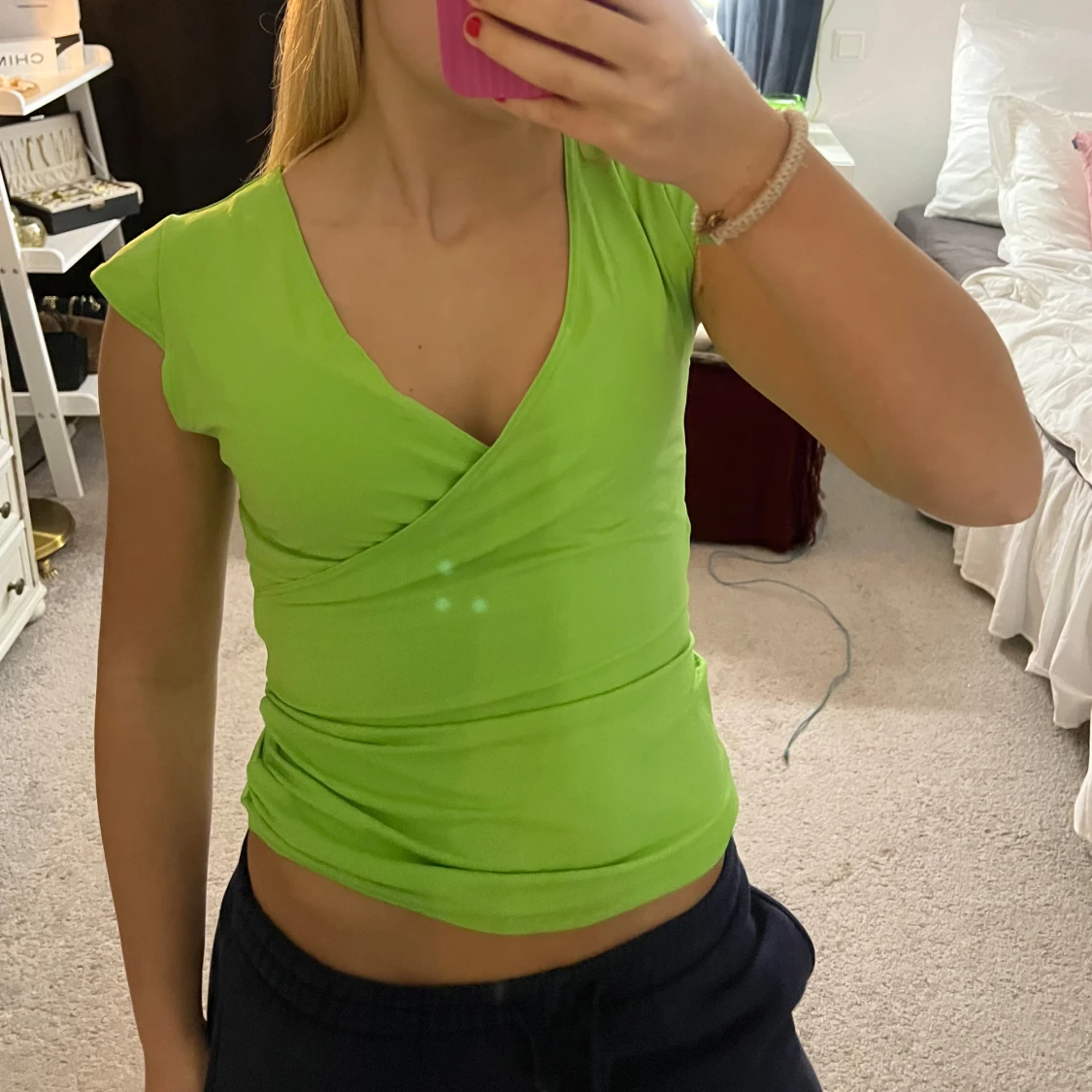 Grön omlottopp från Vila