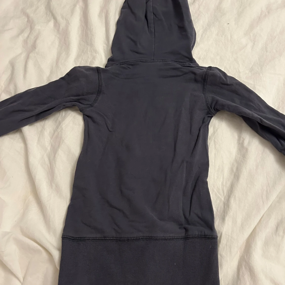 Mörkblå/mörkgrå hoodieklänning från Tumble 'N Dry - 90