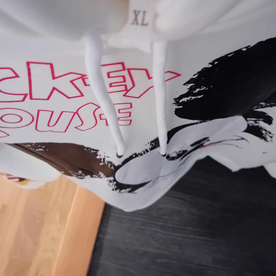 Vit Mickey Mouse hoodie - 91