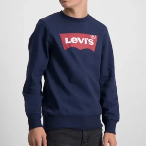 Levis tröja  - En mörk blå tröja med röda bokstäver från Levis 