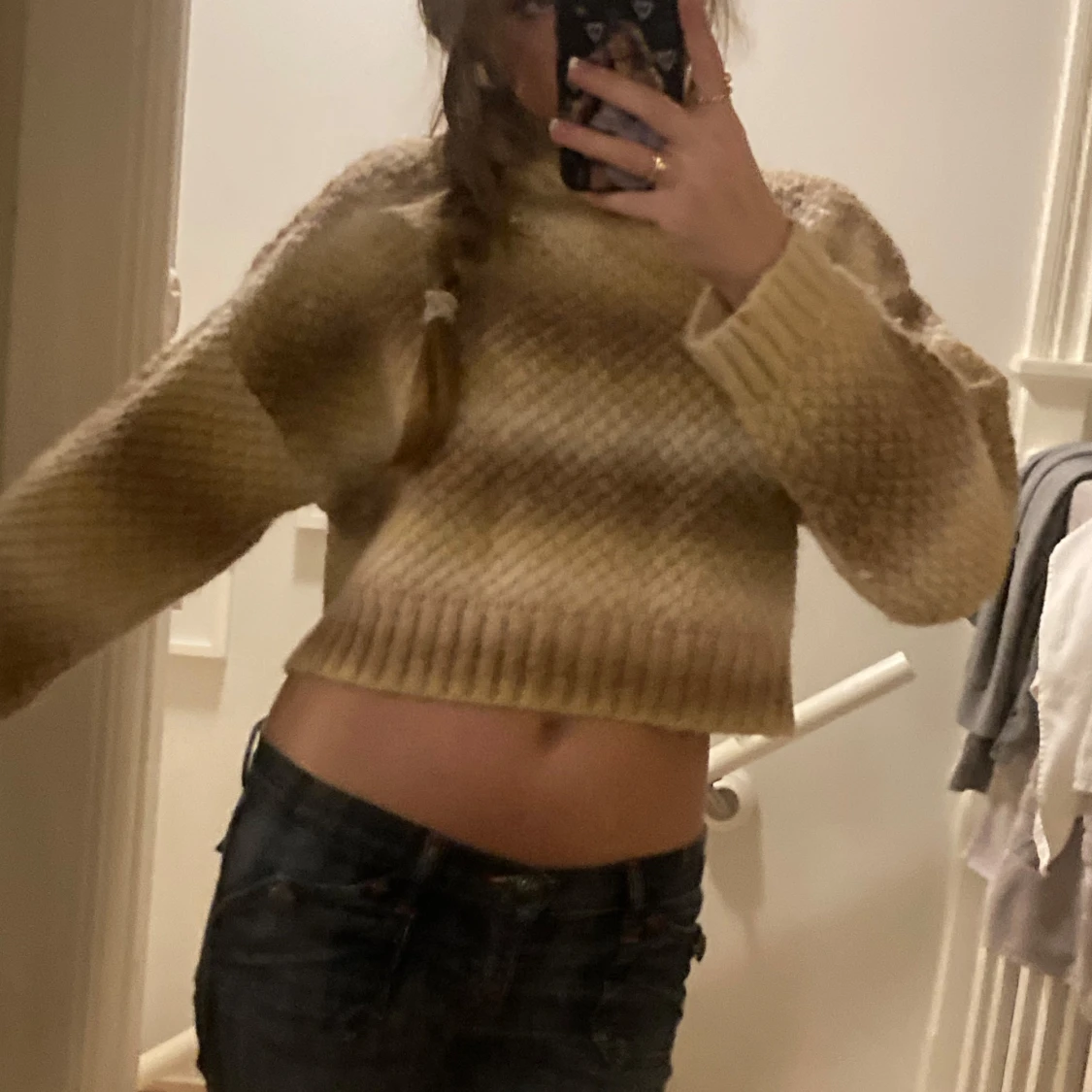 Stickad tröja från zara🍂 - 90