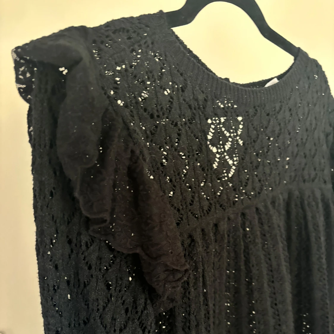 Tröja med spetsmönster  - 90