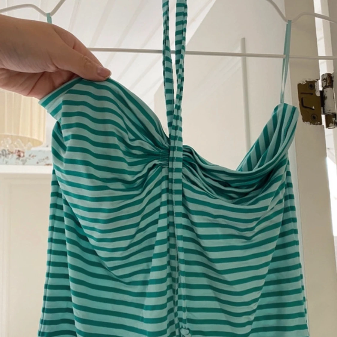 Halterneck topp - 90