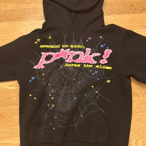 Sp5der hoodie P*nk - Sp5der hoodie  Finns äkthetsbevis  