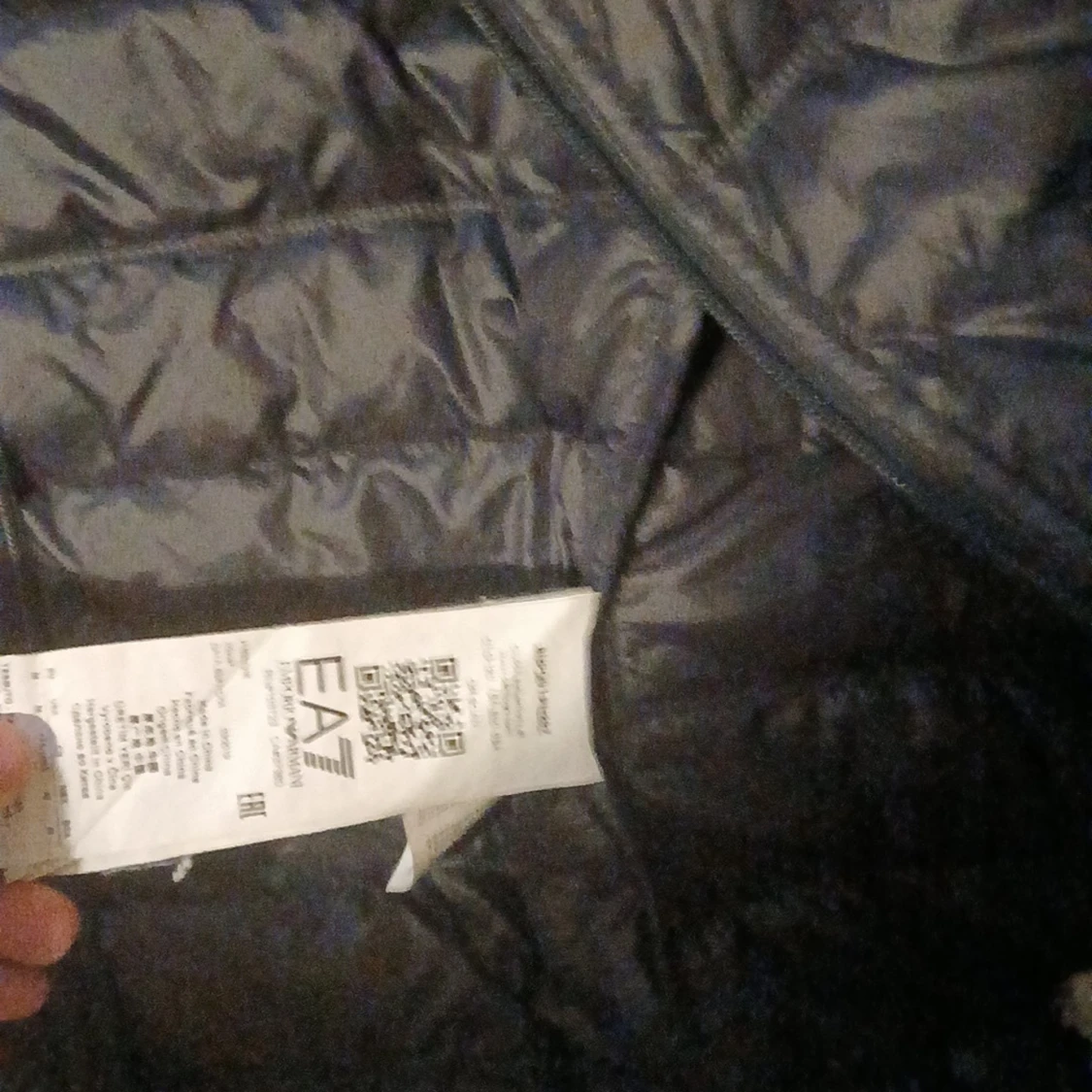 Svart dunväst från EA7 - 90