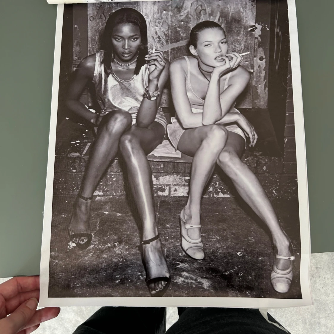 Poster Naomi Campbell Kate Moss