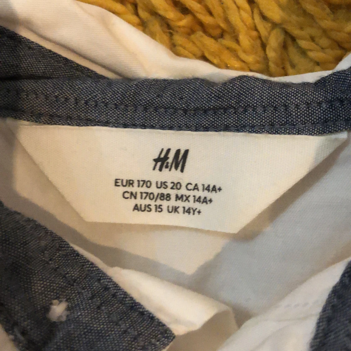 Kortärmad Skorta Hm Vit - 90