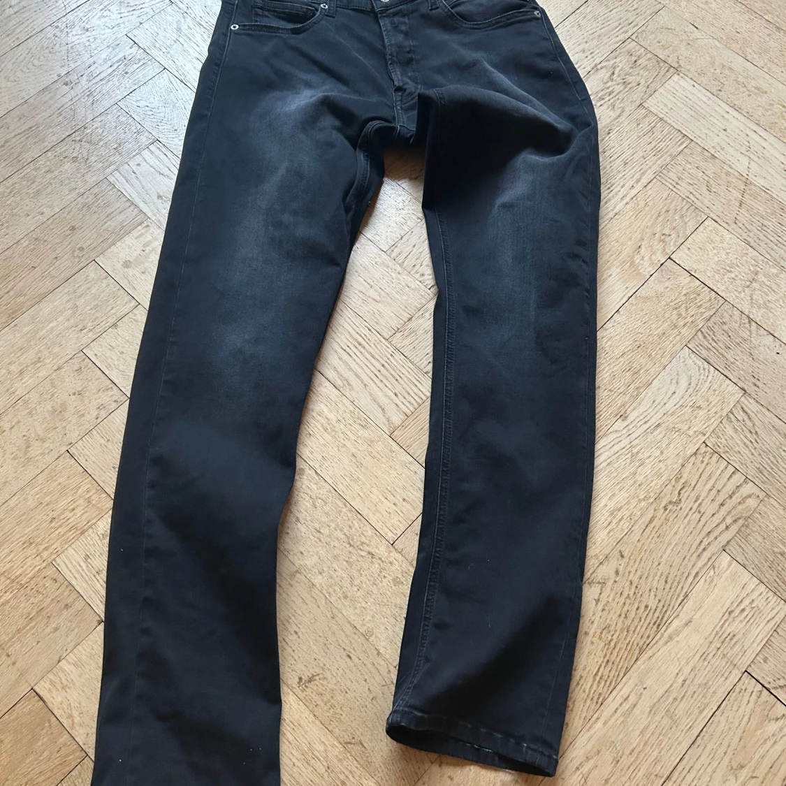 Svarta jeansbyxor från Replay - 1