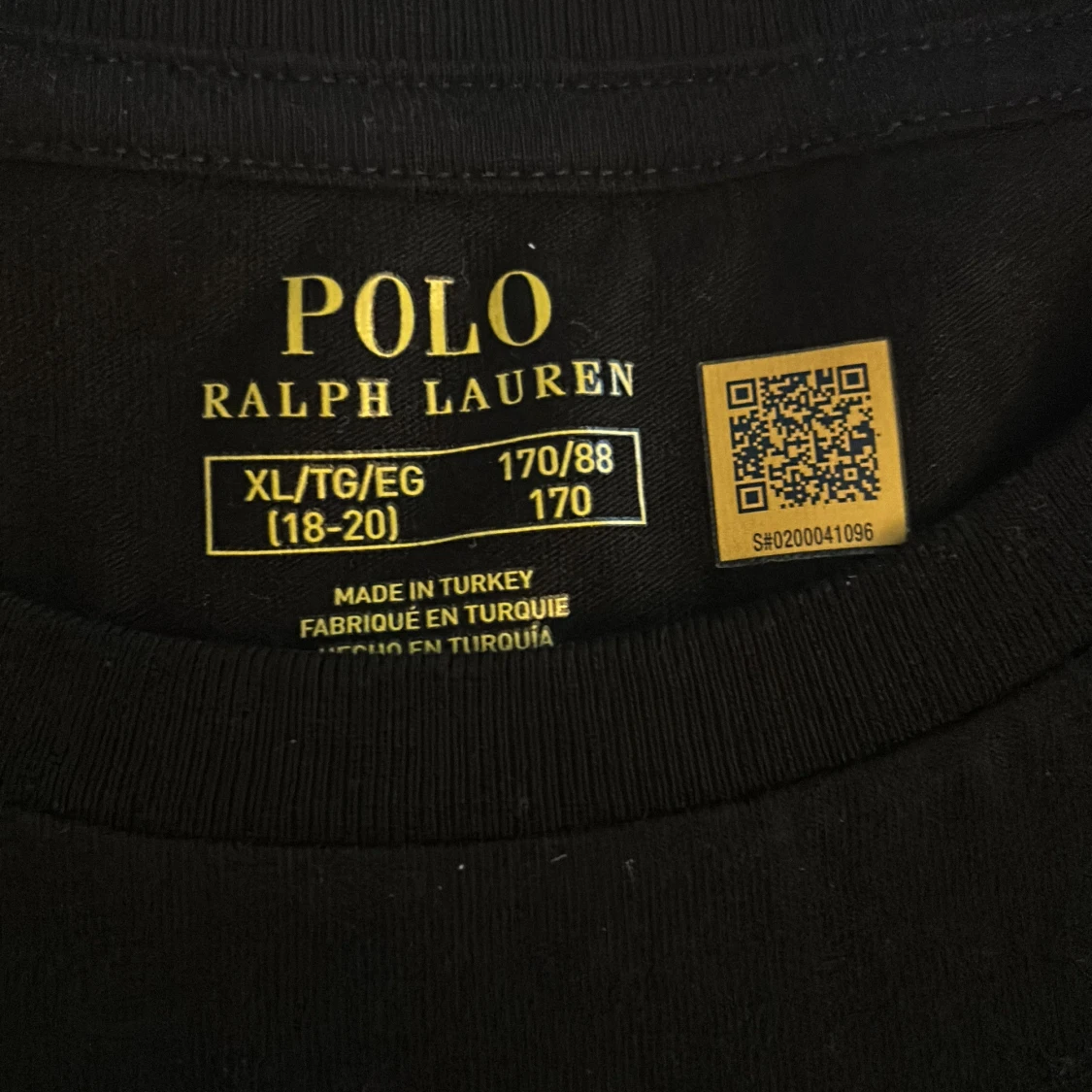 Svart t-shirt från Ralph Lauren - 2