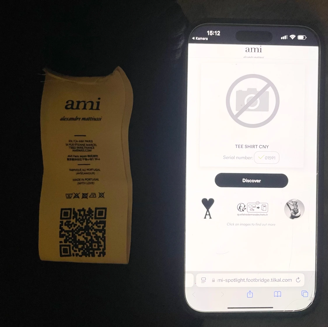 Ami Paris svart sweatshirt - 3