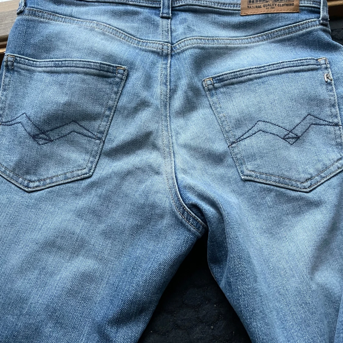 Blå jeans från Replay