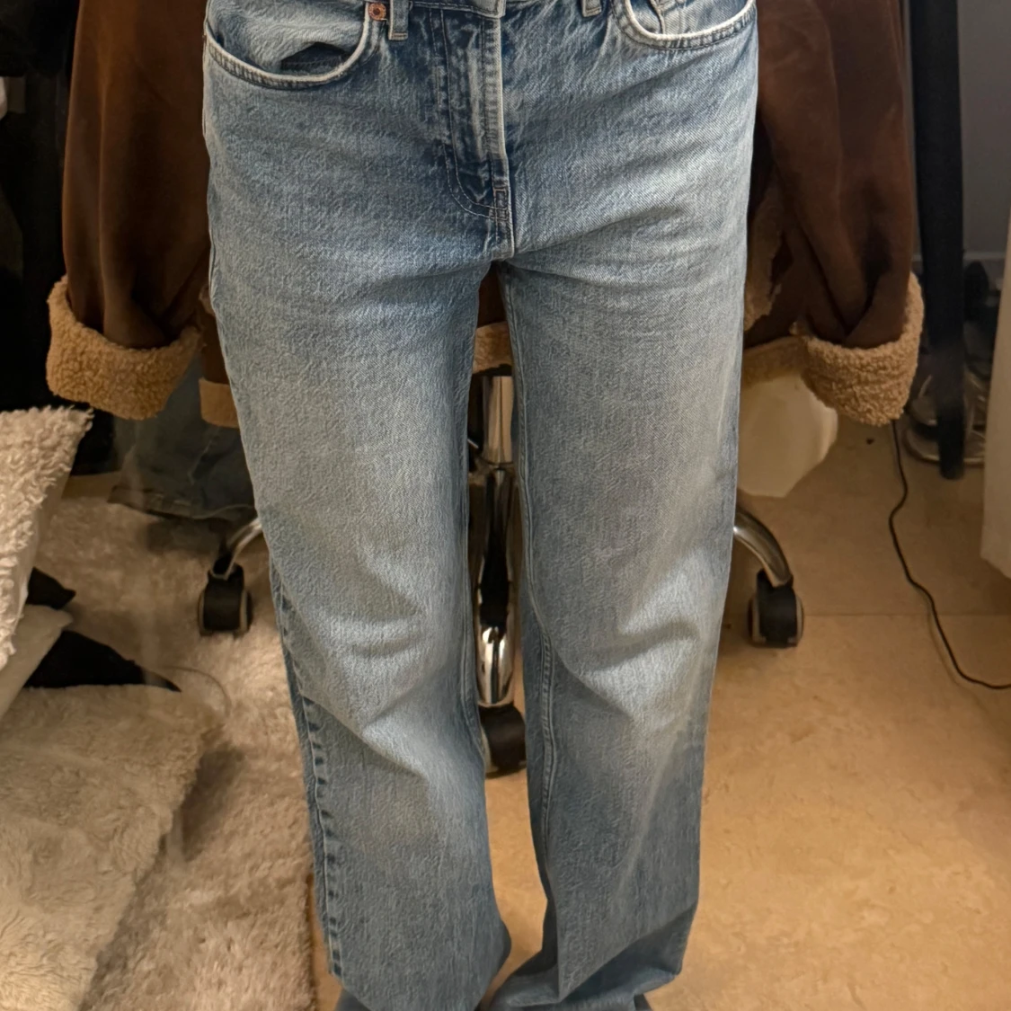 Blå jeans från Stradivarius