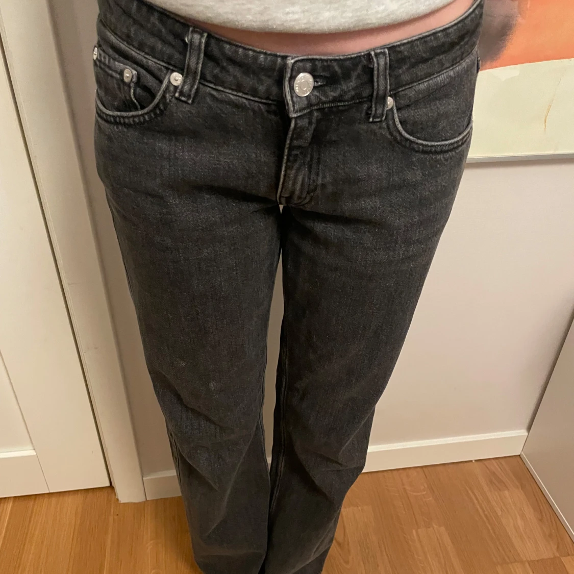 Svarta jeans