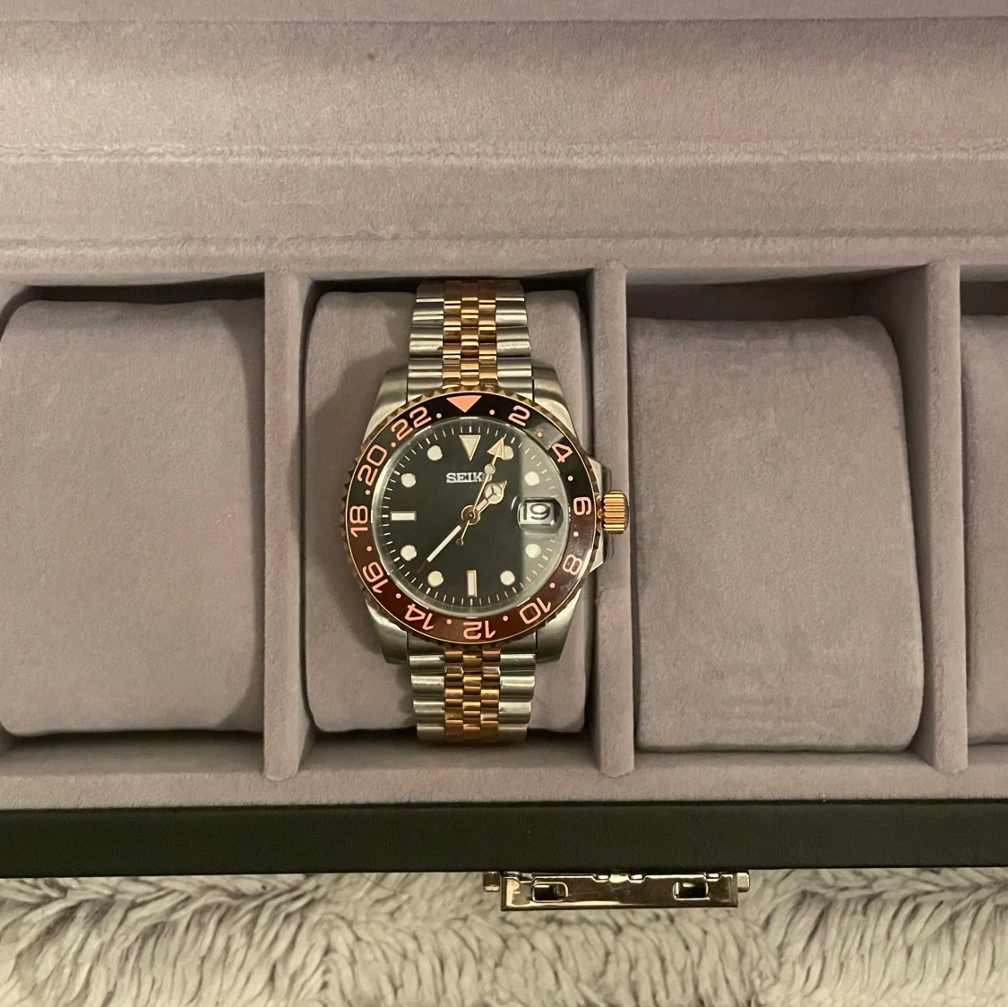 Seiko Mod Root beer - 1