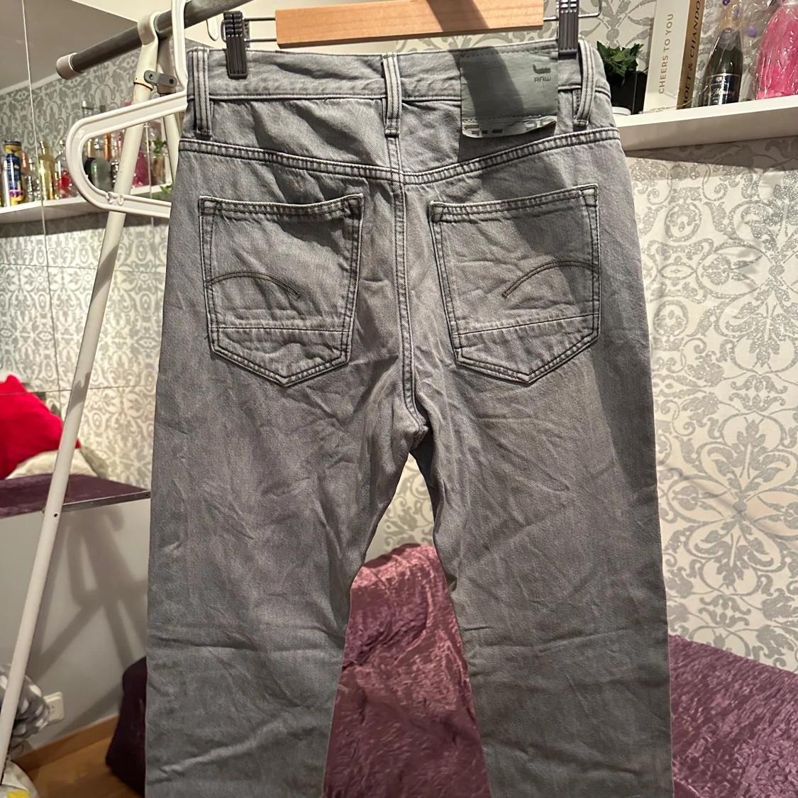 G-Star jeans modell Triple A Straight ljusgrå 28x32 - 2