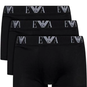 EMPORIO ARMANI - 3-pack Underkläder - Boxershorts för män Emporio Armani 111357 CC715 21320 SVART 3-pack elastan 