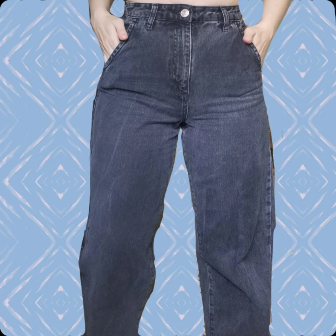 Perfect jeans svart  - 90