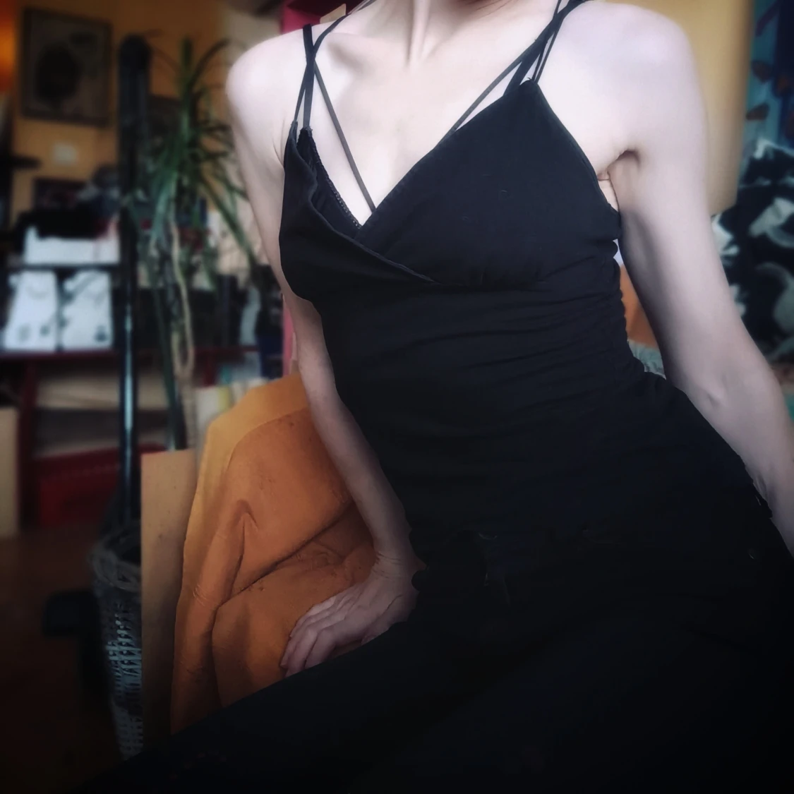 Svart omlottlinne - 2