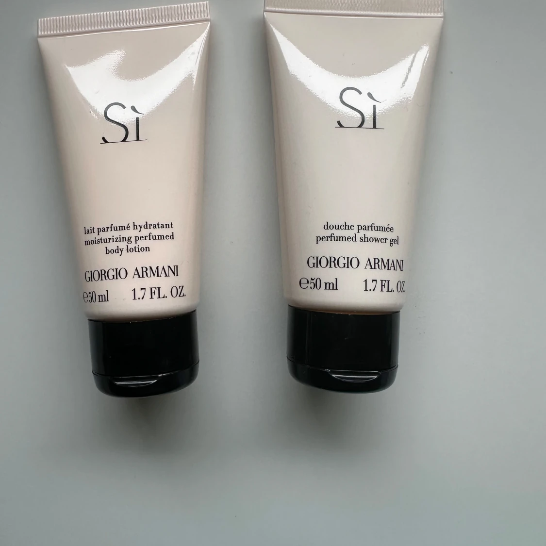 Armani si body lotion och dusch gel 