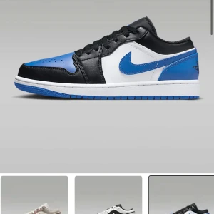 Jordans 1 low - Säljer 2 par jordans då de inte används så ofta. Tecken på användning finns men de är i fint skick. Egna bilder fås vid intresse! 700kr/st Priset går att diskutera.