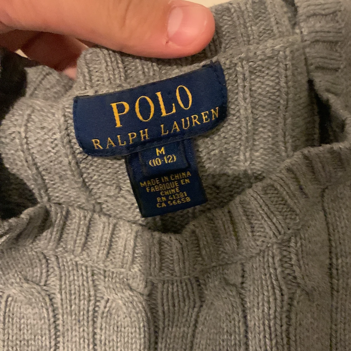 Ralph lauren grå - 91