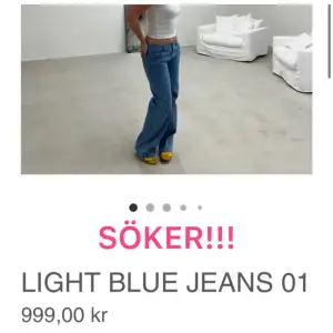 Söker Alobha jeans i stolek M eller L och i längden tall☺️skirv till mig om ni har! Söker både svart och blå