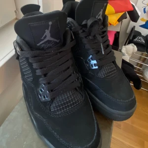 Clean Blackcats Jordan 37,5 - Produkten är använd ett par få gånger (3-7ggr) Jätte fina skor inga defekter, bytte stil därför säljer jag de  pris kan diskuteras!