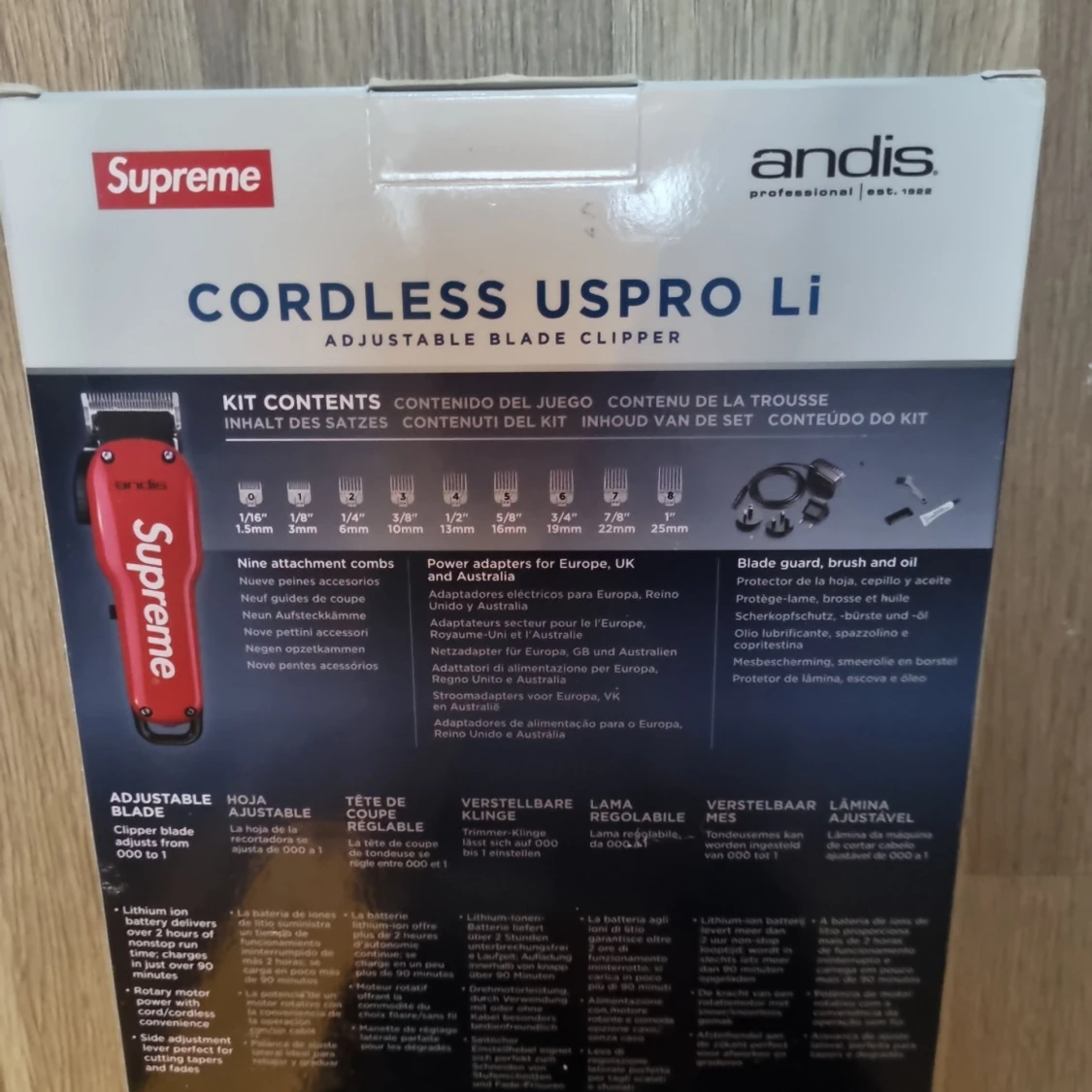 Ny SUPREME Andis Envy hair trimmer - 90