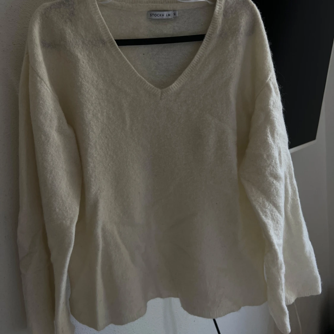 Vit ulltröja från Stockh LM