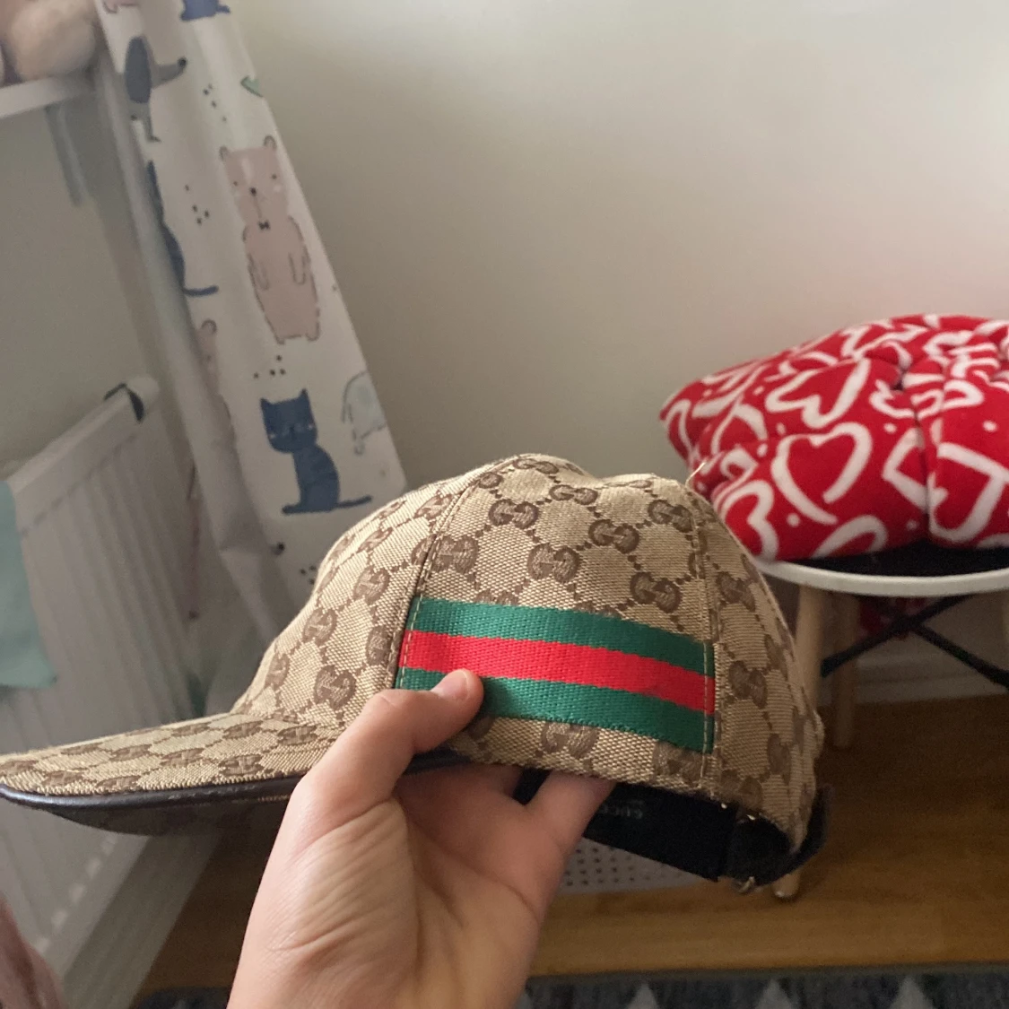 Beige keps från Gucci - 3