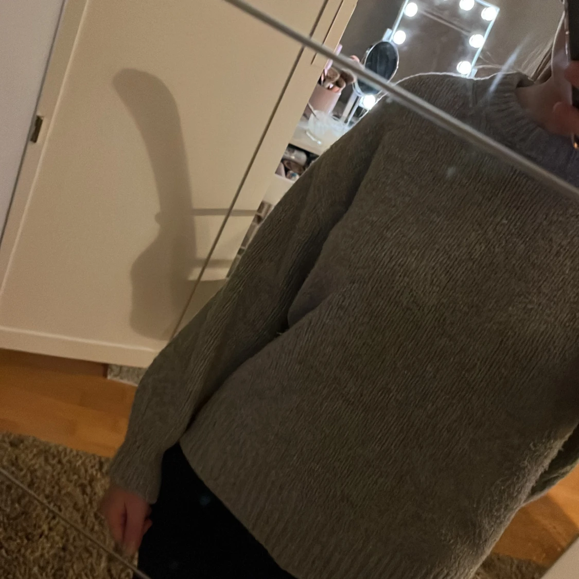 Stickad tröja från bikbok