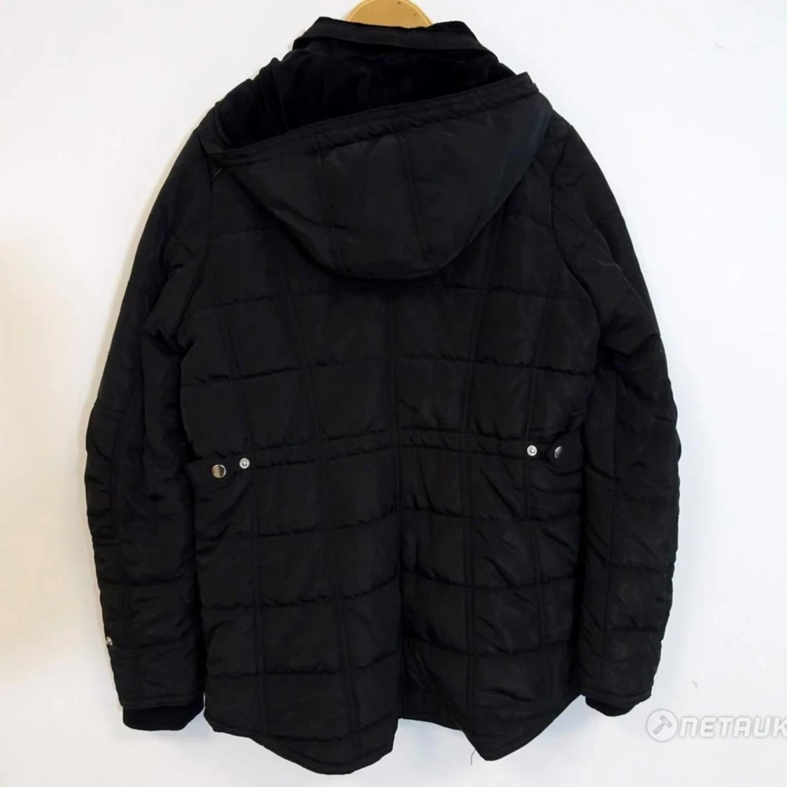 NY Svart quiltad jacka med mjuk Nylon - 2