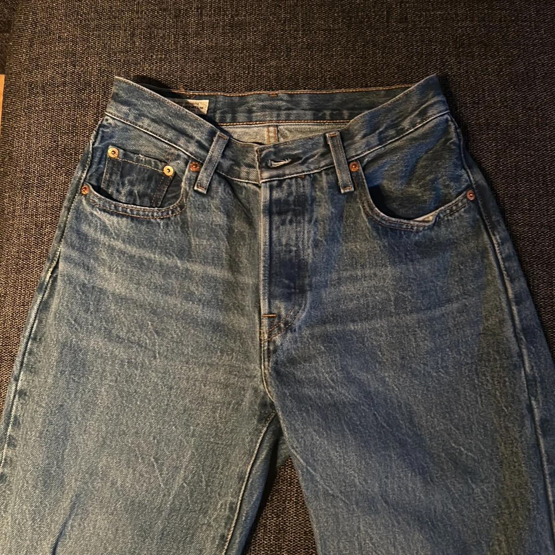 Blå Levis 501 jeans 90’s  - 1