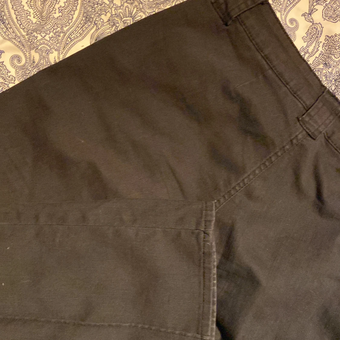 Svarta jeans med fickor fram - 3