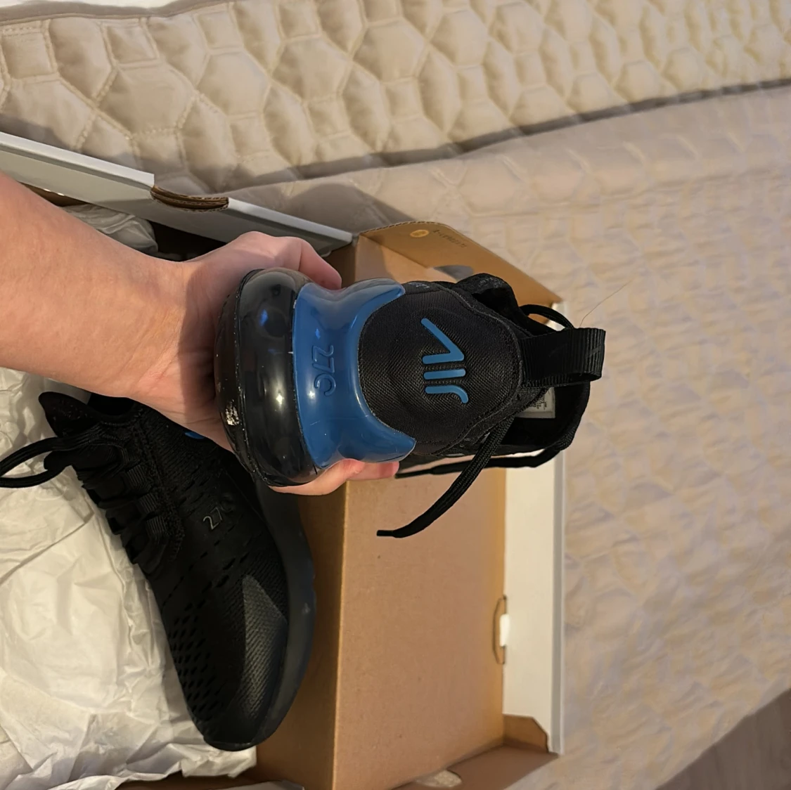 Nike Air Max sneakers i svart och blått - 2