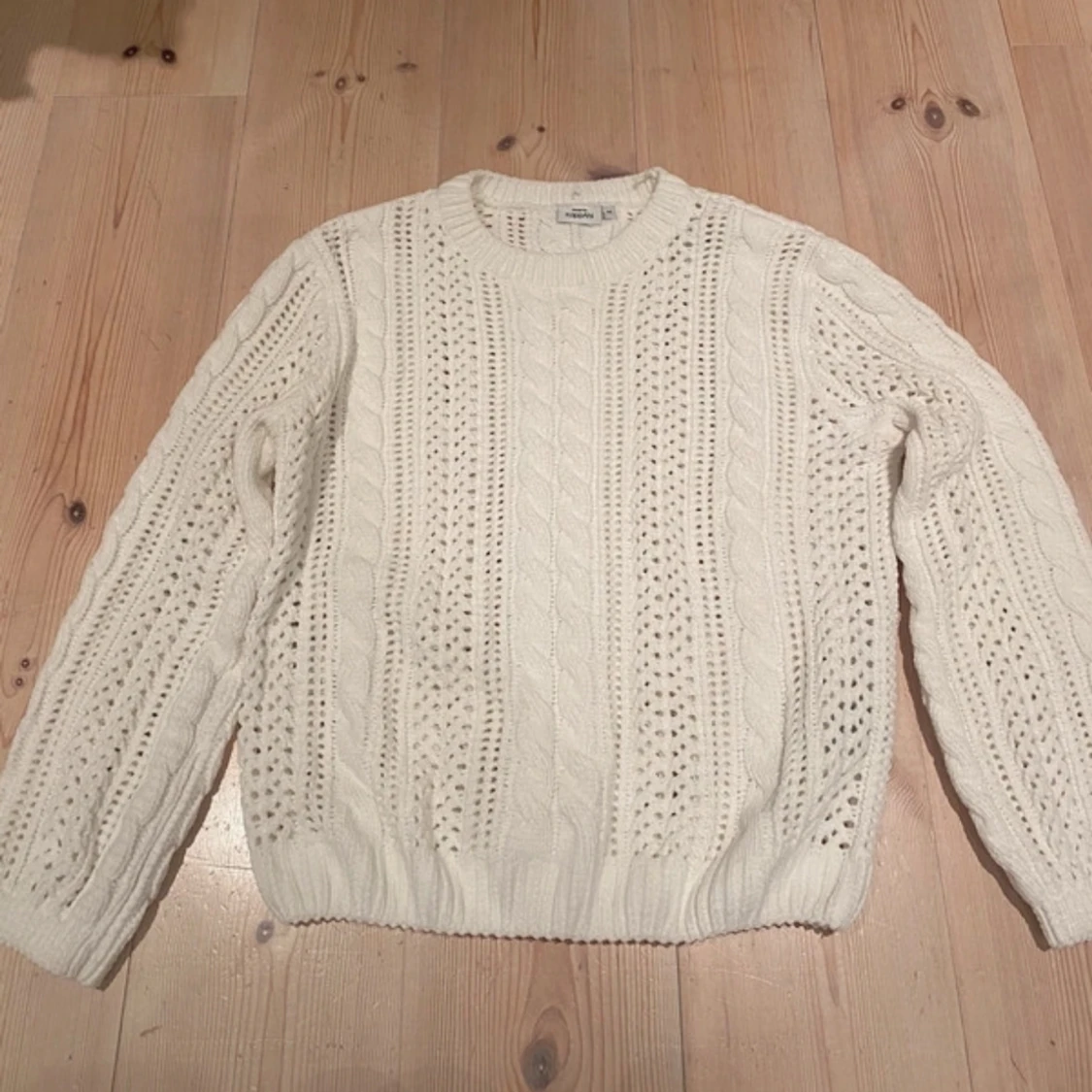 Vit stickad tröja från Kappahl - 1