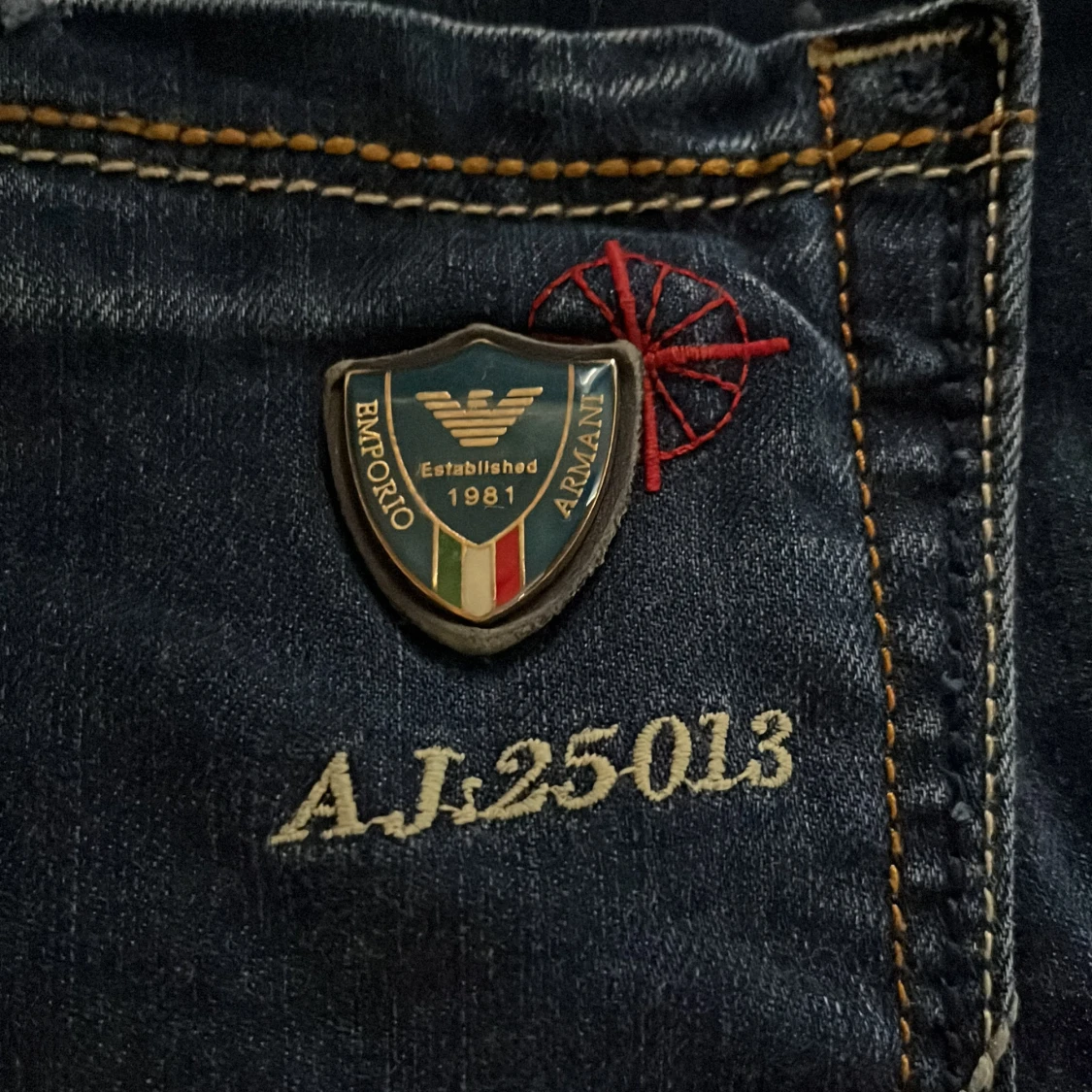 Blå jeans från Emporio Armani - 2