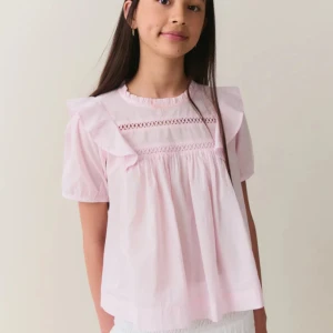 Rosa blus - Knappt använd, fint skick.Nypris 200kr