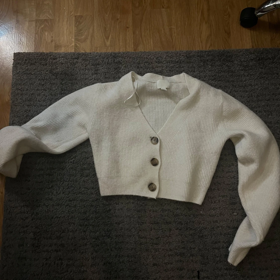 Vit kofta från HM - 90
