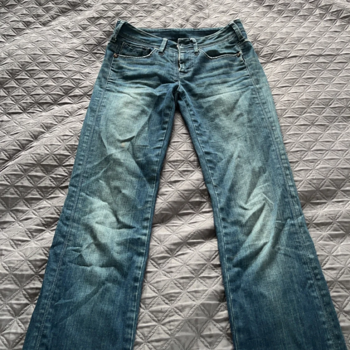 Lågdmidjade jeans - 92