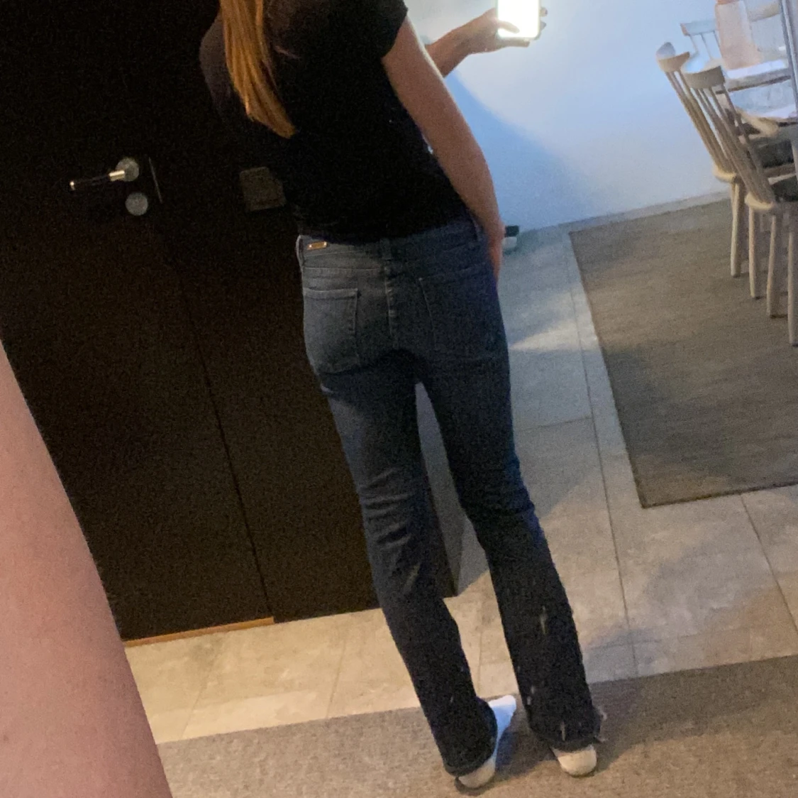 Omsydda gant low Waits straight jeans - 93