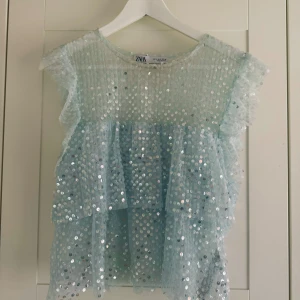 Topp med paljetter  - Så himla fin topp från Zara med paljetter.💕