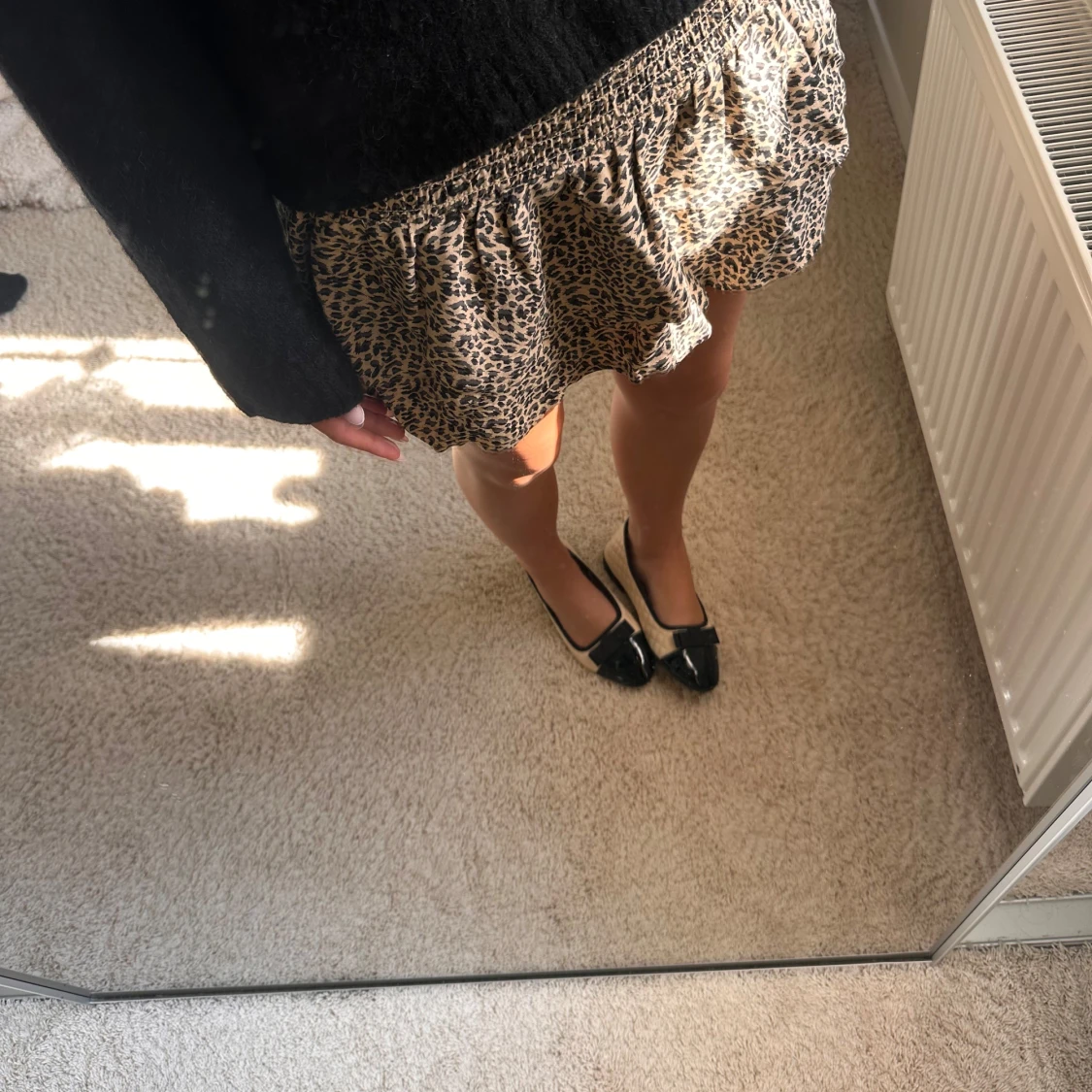 Leopard kjol🤍 - 90